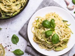 spaghetti zucchine