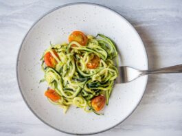 zoodles spaghetti di zucchine